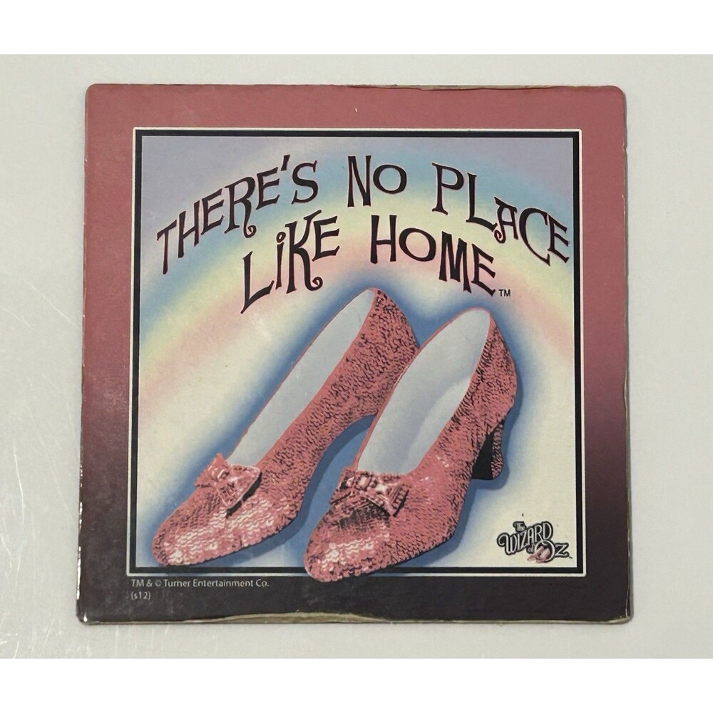 VTG Wizard Of Oz Magnet “There’s No Place Like Home” 1990s Dorothy TM & Turner